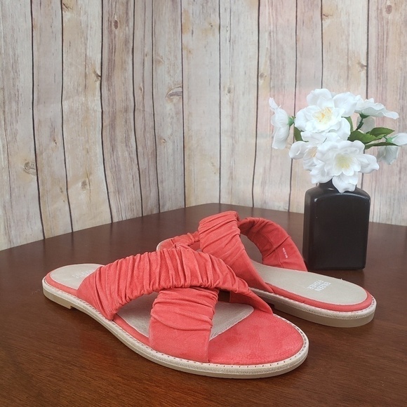NIB Eileen Fisher Cross Slide Sandal - Picture 1 of 8